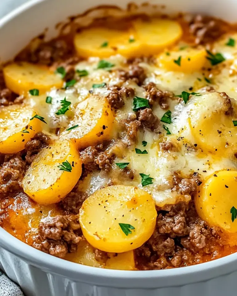 Hobo Casserole Ground Beef