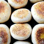 Homemade Sourdough English Muffins