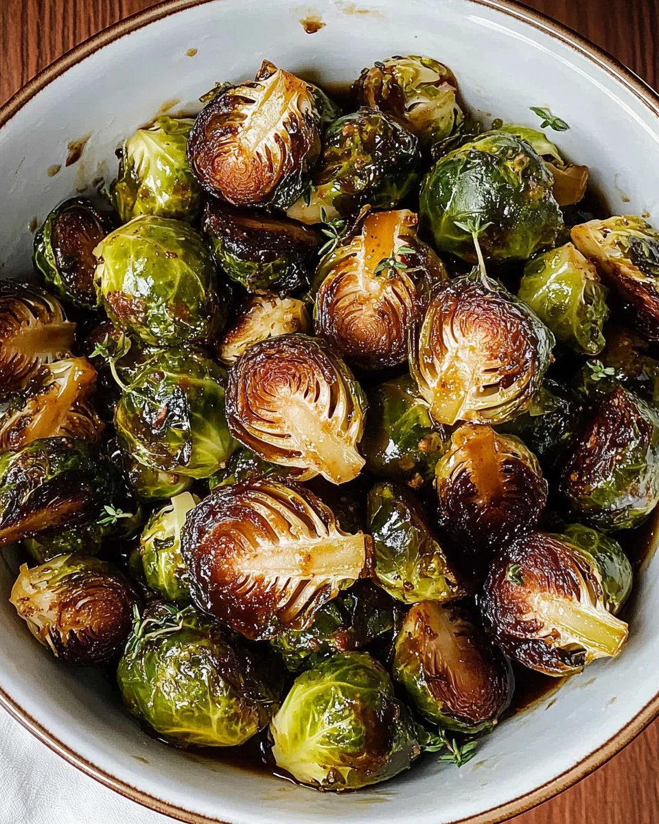 Honey Balsamic Brussels Sprouts 21 Honey Balsamic Brussels Sprouts