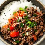 Korean Ground Beef Bowl