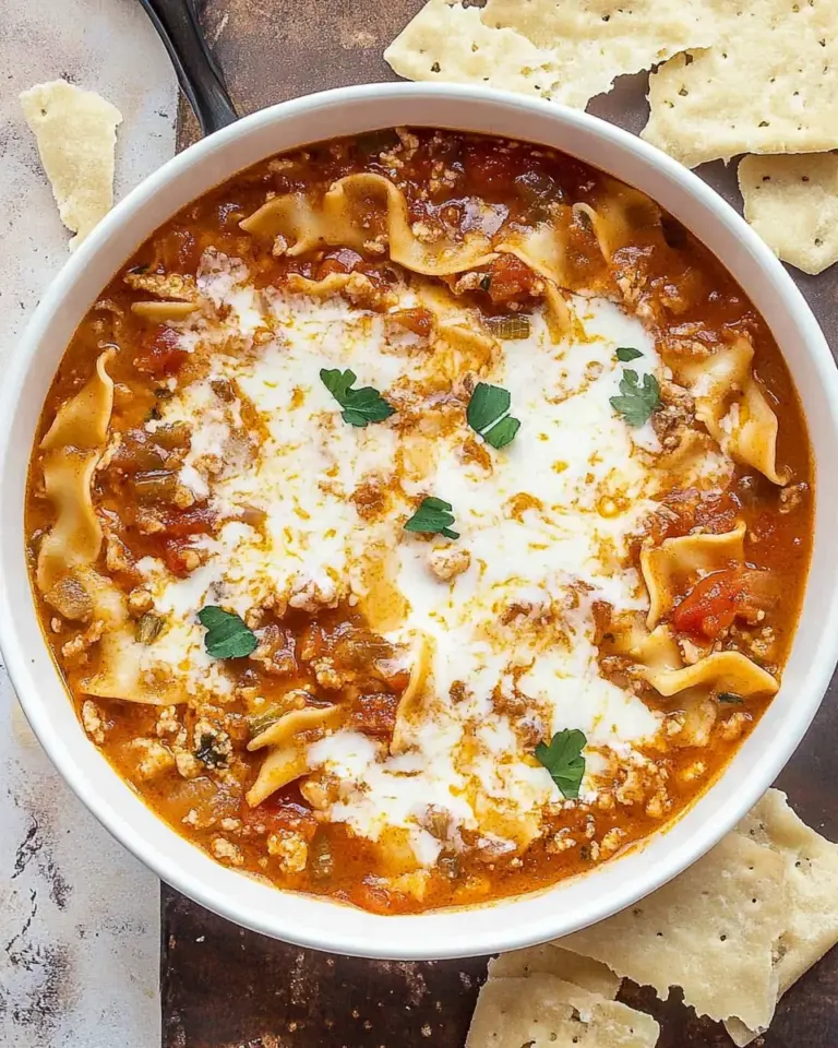 Lasagna Soup