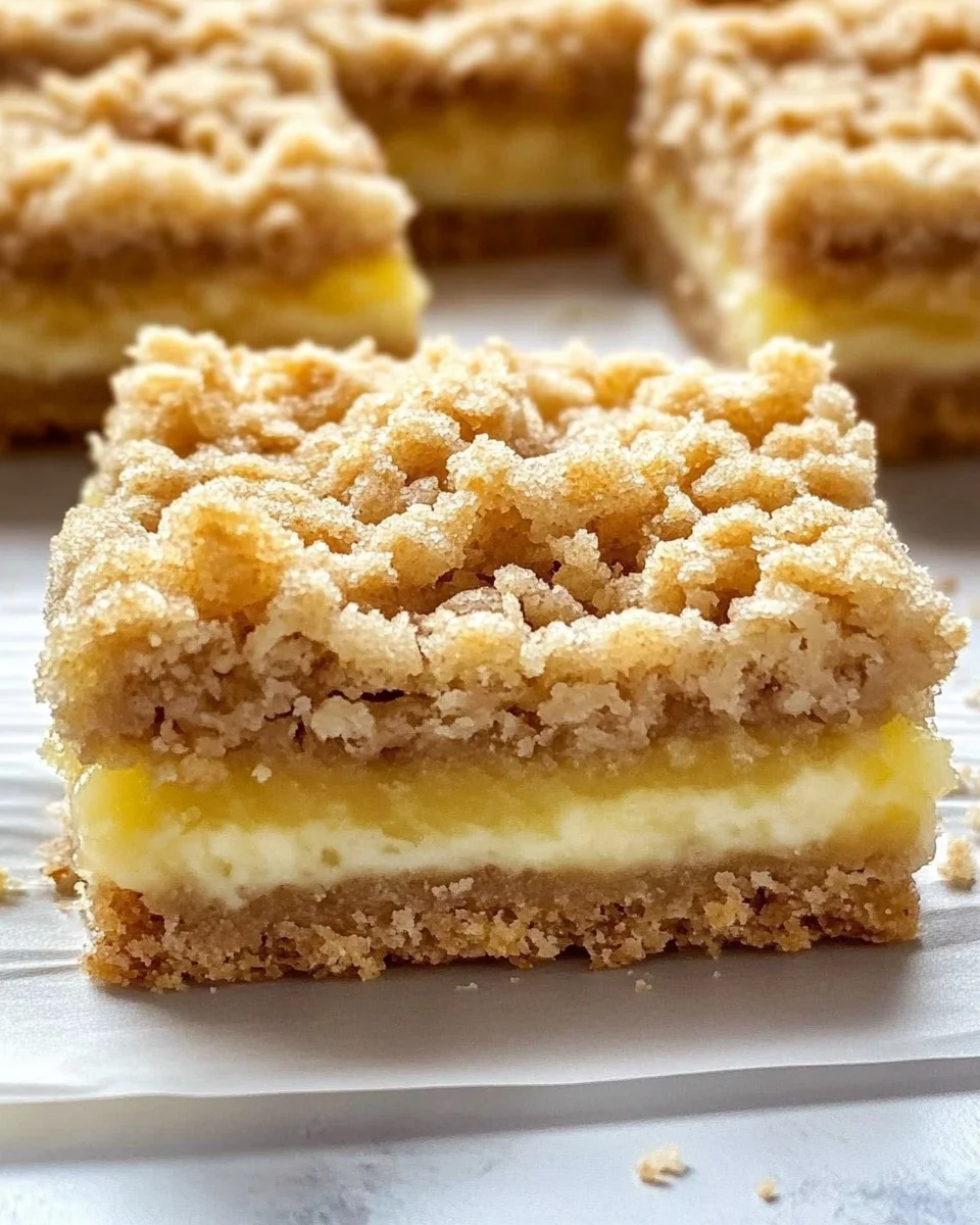 Lemon Crumb Bars Lemon