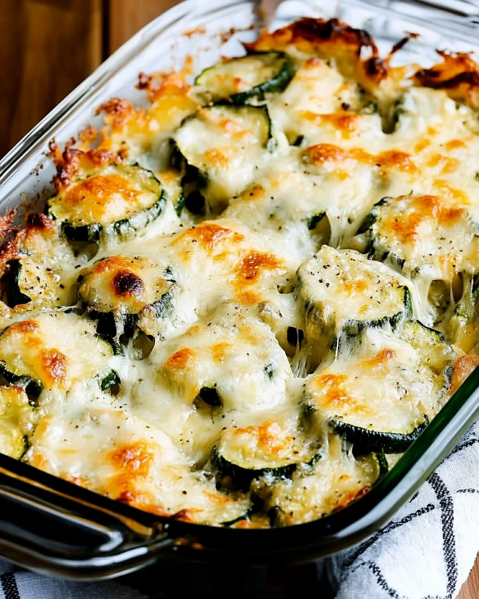 Low-Carb Easy Cheesy Zucchini Bake 21 Low-Carb Easy Cheesy Zucchini Bake