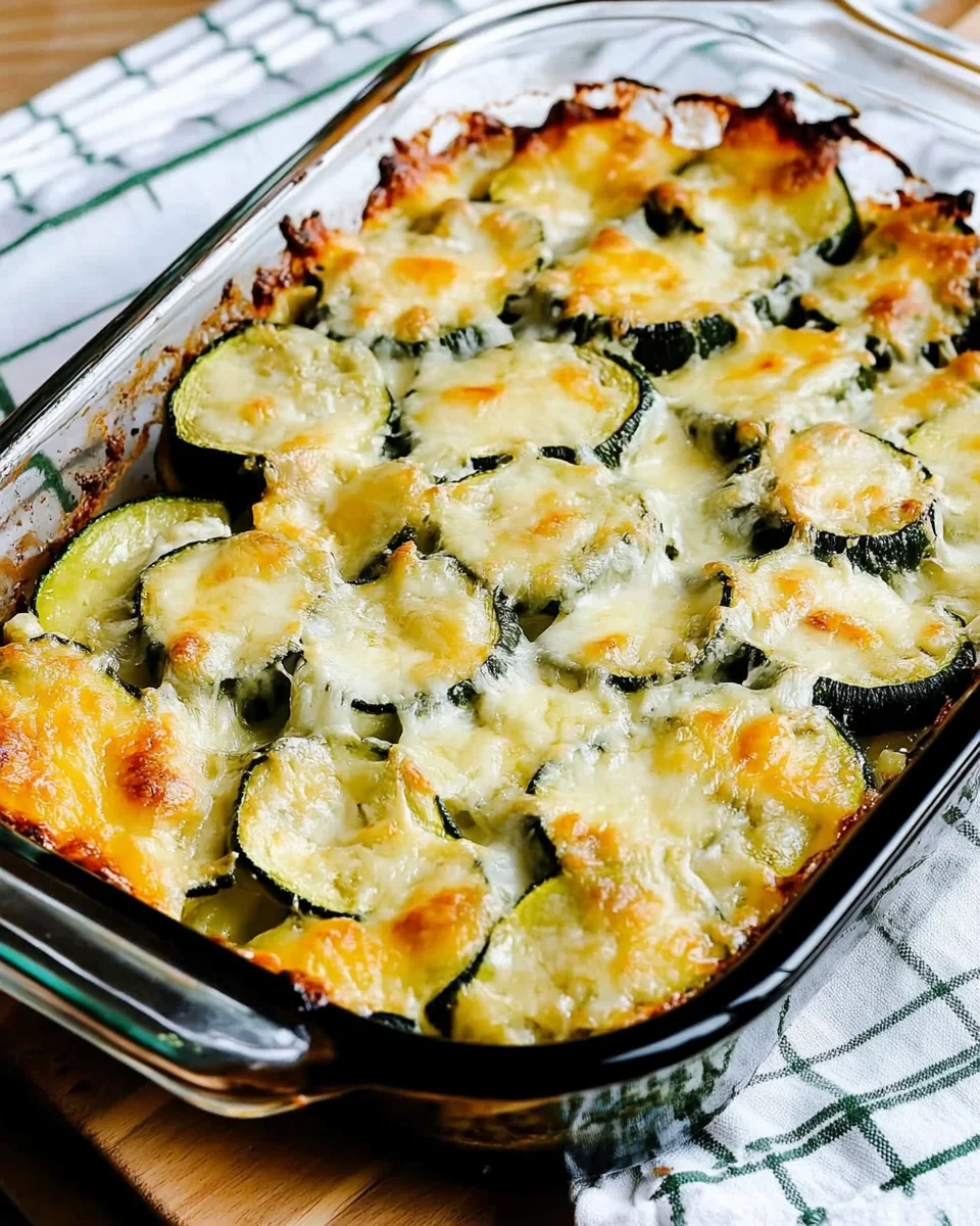 Low-Carb Easy Cheesy Zucchini Bake 22 Low-Carb