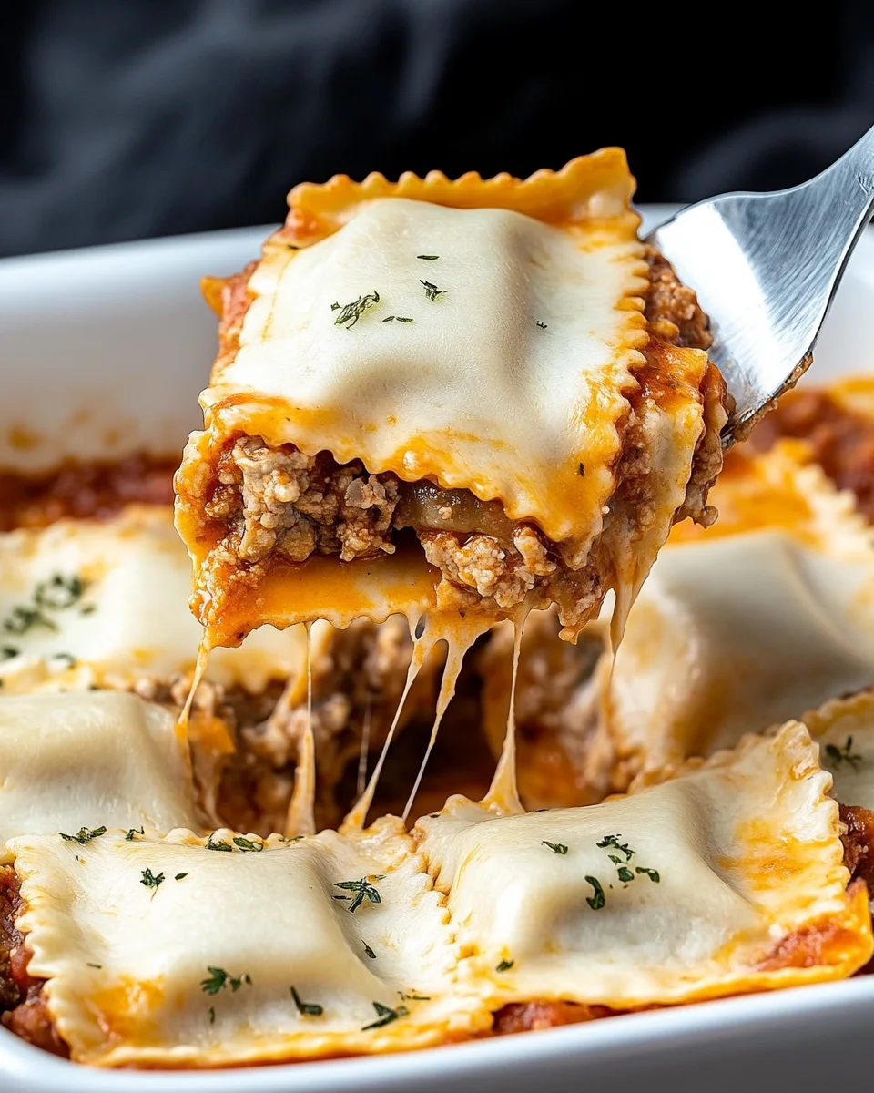 Million Dollar Ravioli Casserole Million