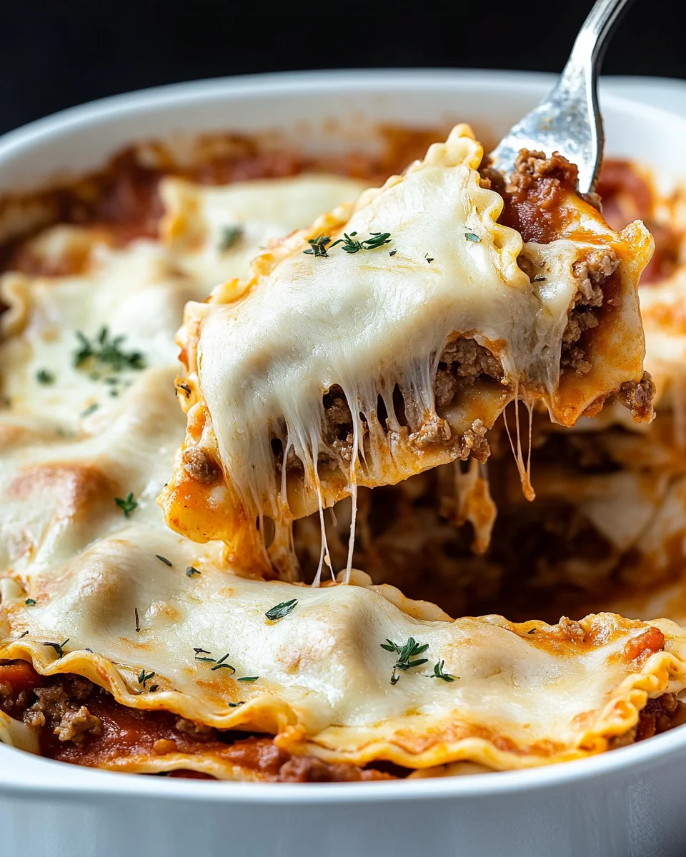 Million Dollar Ravioli Casserole Million