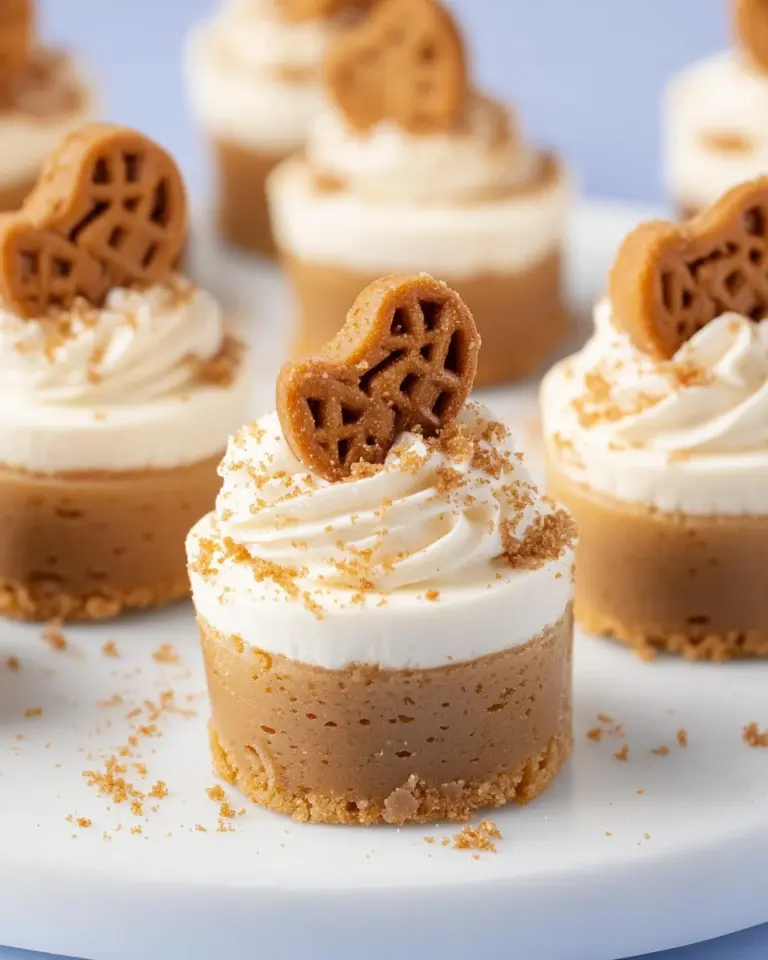 Mini Biscoff Cheesecakes