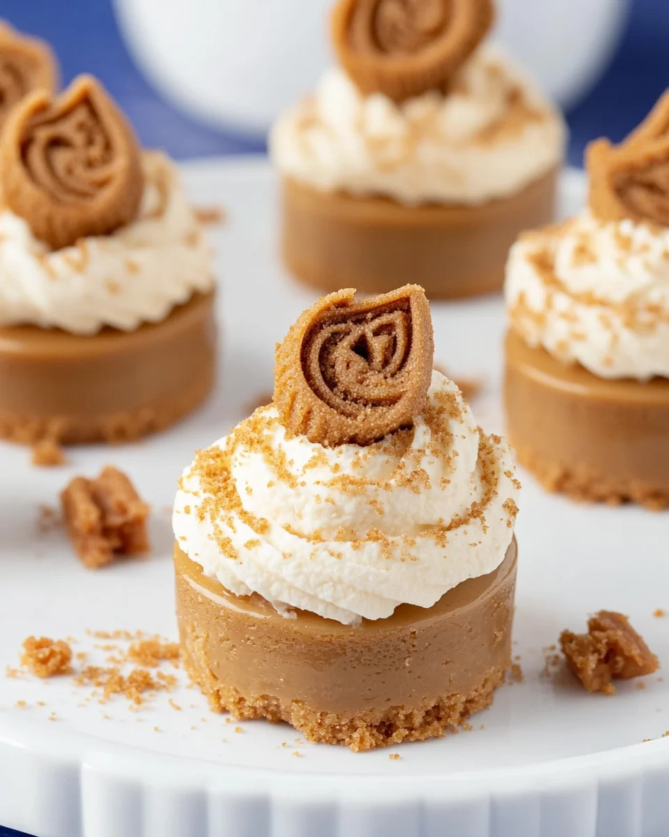 Mini Biscoff Cheesecakes Mini