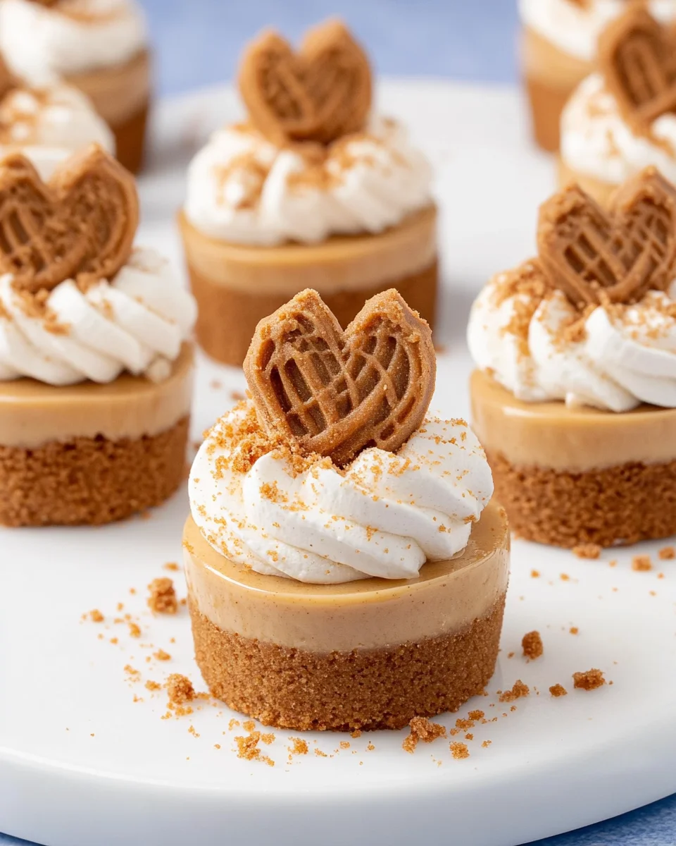 Mini Biscoff Cheesecakes Mini