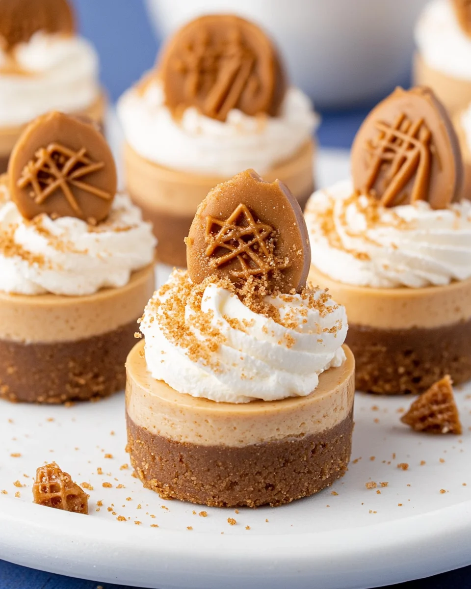 Mini Biscoff Cheesecakes Mini