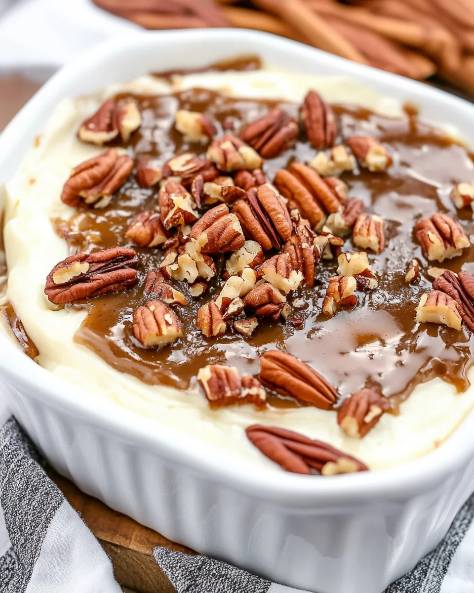 No Bake Pecan Pie Dip