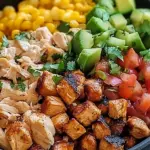 One Pan Chicken Burrito Bowl