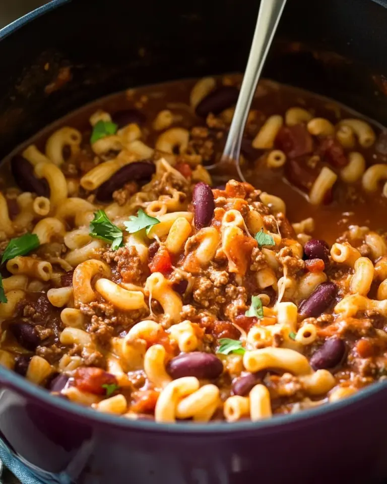 One Pot Chili Mac