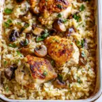 Oven Baked Chicken and Rice Oven Baked Chicken and Rice