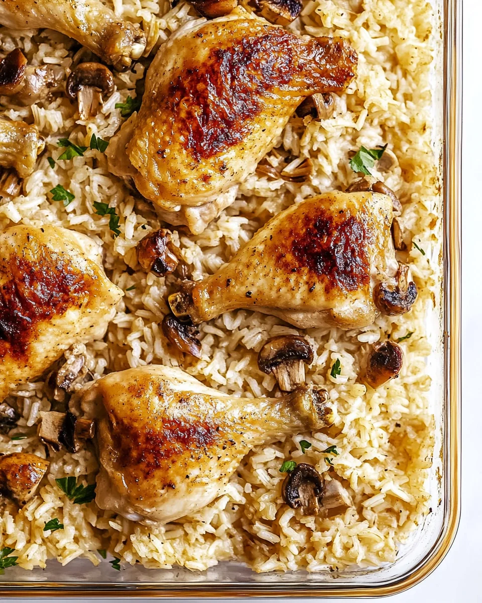 Oven Baked Chicken and Rice Oven