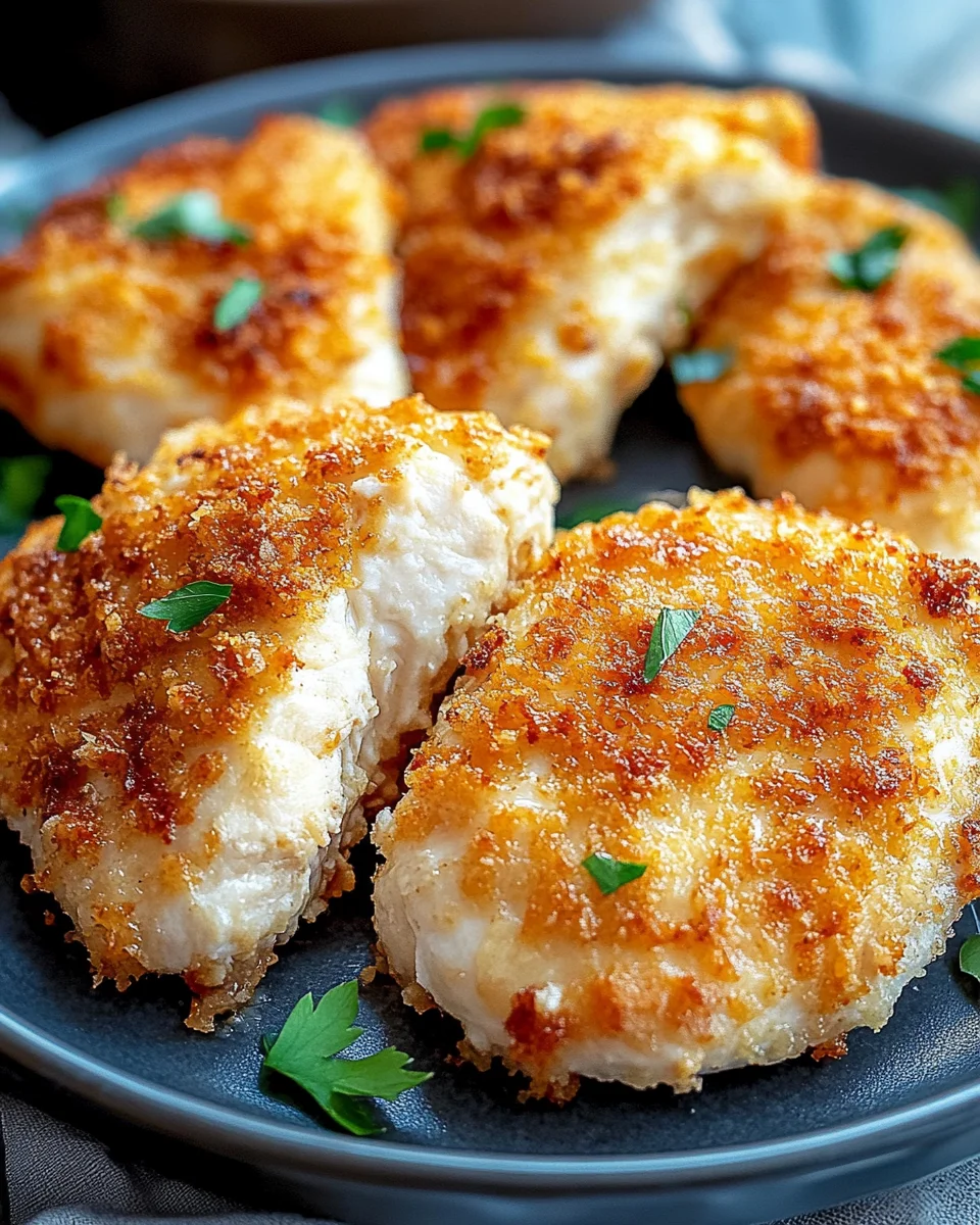 Parmesan Crusted Chicken Parmesan