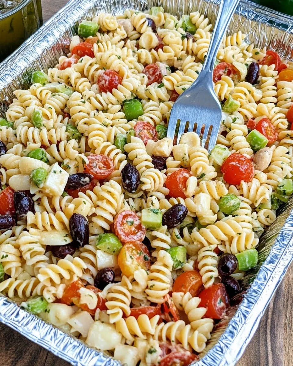 Pasta Salad For A Crowd Pasta Salad For A Crowd