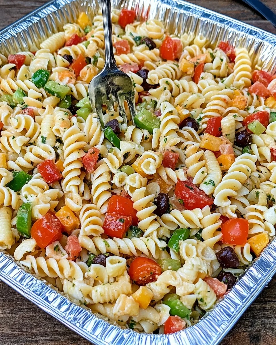 Pasta Salad For A Crowd Pasta