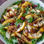 Pear Salad with Balsamic Vinaigrette