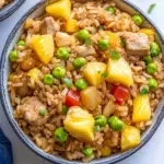 Pineapple Chicken Fried Rice