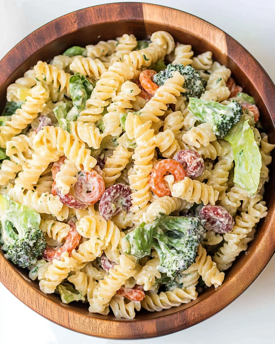 Ranch Pasta Salad 22 Ranch