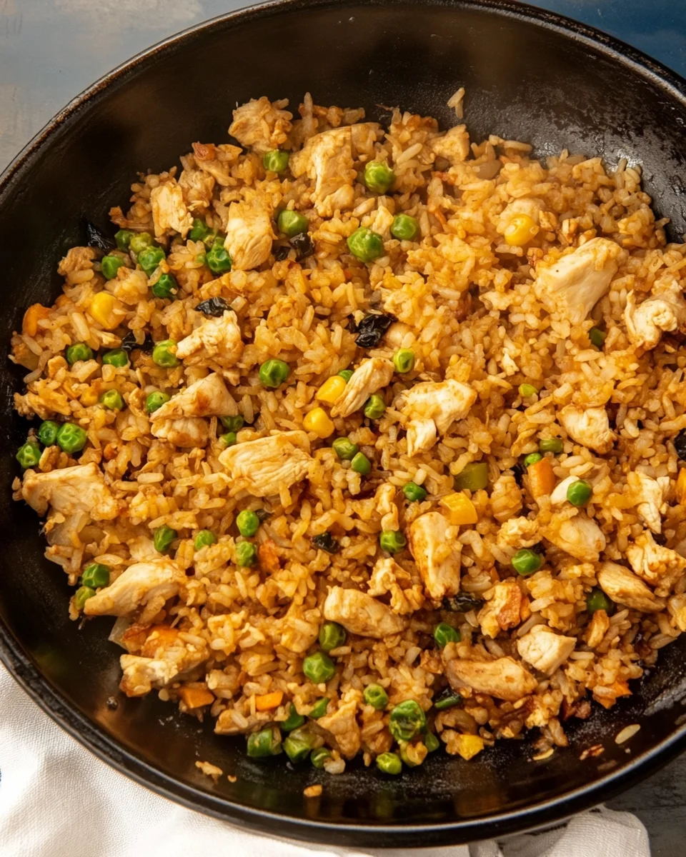 Restaurant-Style Chicken Fried Rice Restaurant-Style