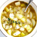 Rustic Potato Leek Soup