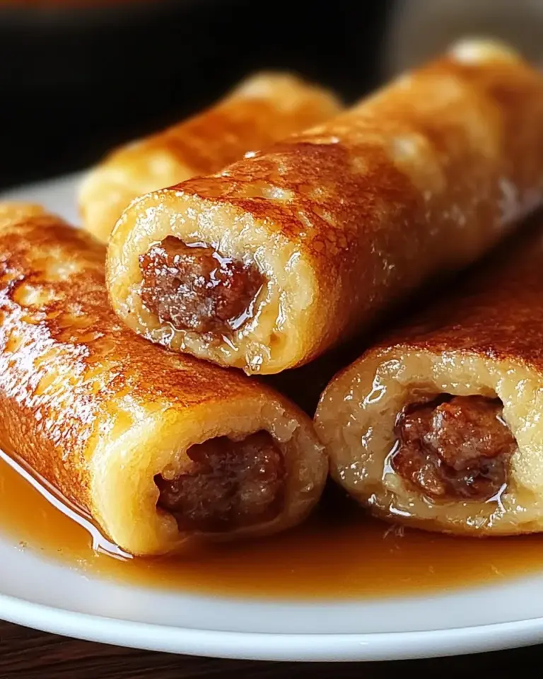Sausage French Toast Roll-Ups Recipe