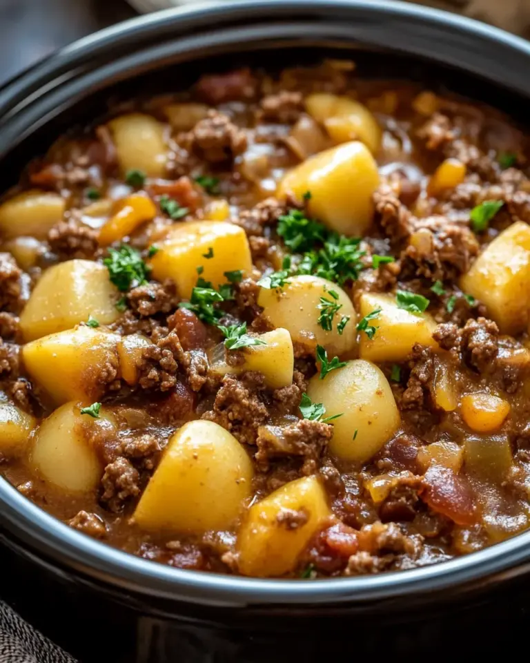 Slow Cooker Cowboy Casserole