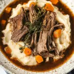 Slow Cooker Garlic Herb Pot Roast