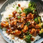 Sticky Chicken Rice Bowls Sticky Chicken Rice Bowls