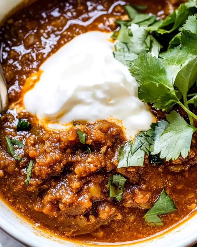 Texas No Beans Chili