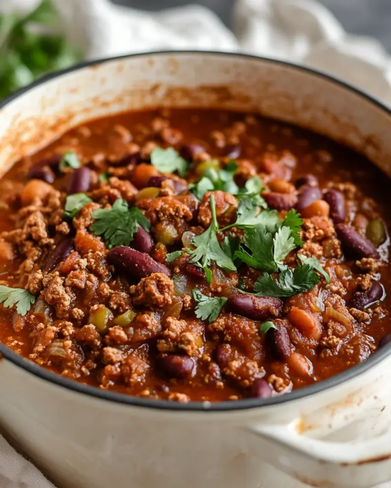 The Best Homemade Stovetop Chili