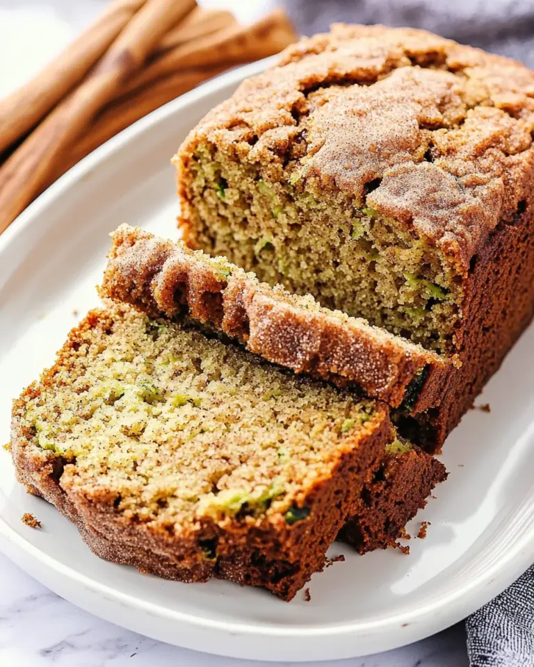 The Best Snickerdoodle Zucchini Bread
