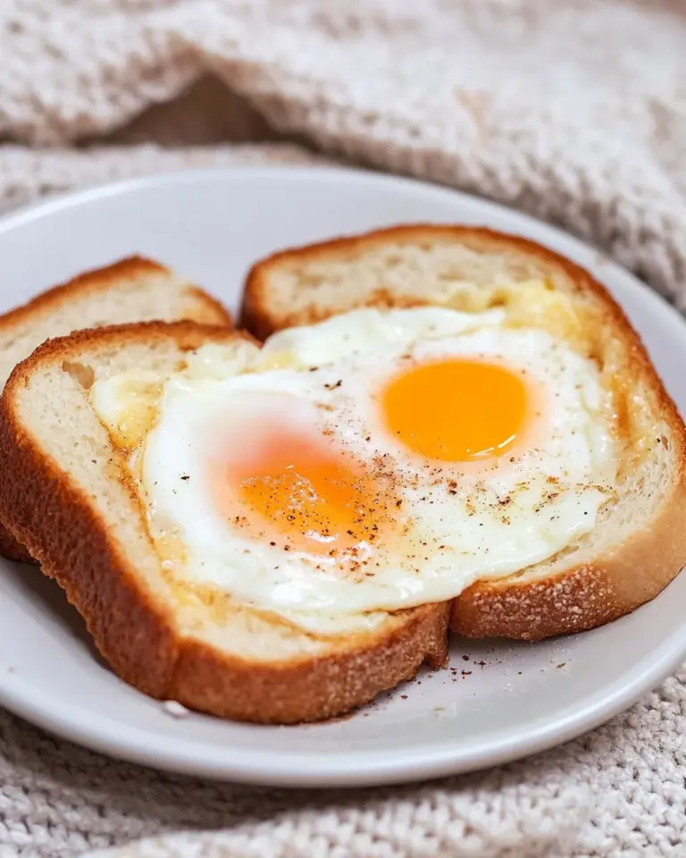 Air Fryer Egg Toast