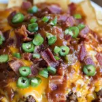 BBQ Bacon Cheeseburger Nachos