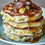 Bacon and Corn Griddle Cakes