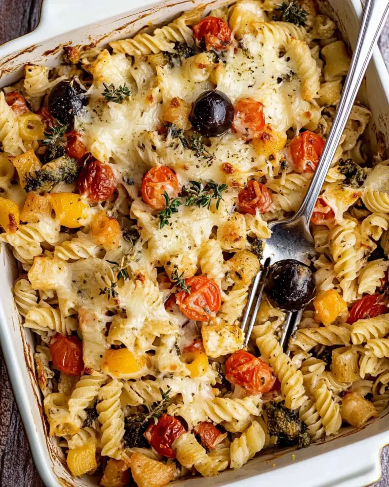 Baked Mediterranean Pasta
