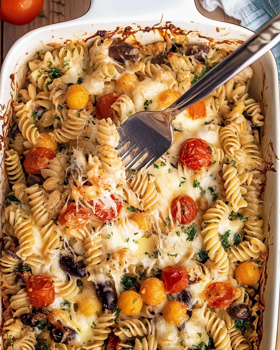 Baked Mediterranean Pasta Baked