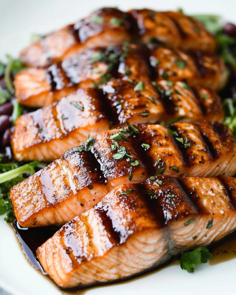 Balsamic Glazed Salmon