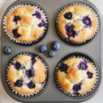 Blueberry Cottage Cheese Muffins