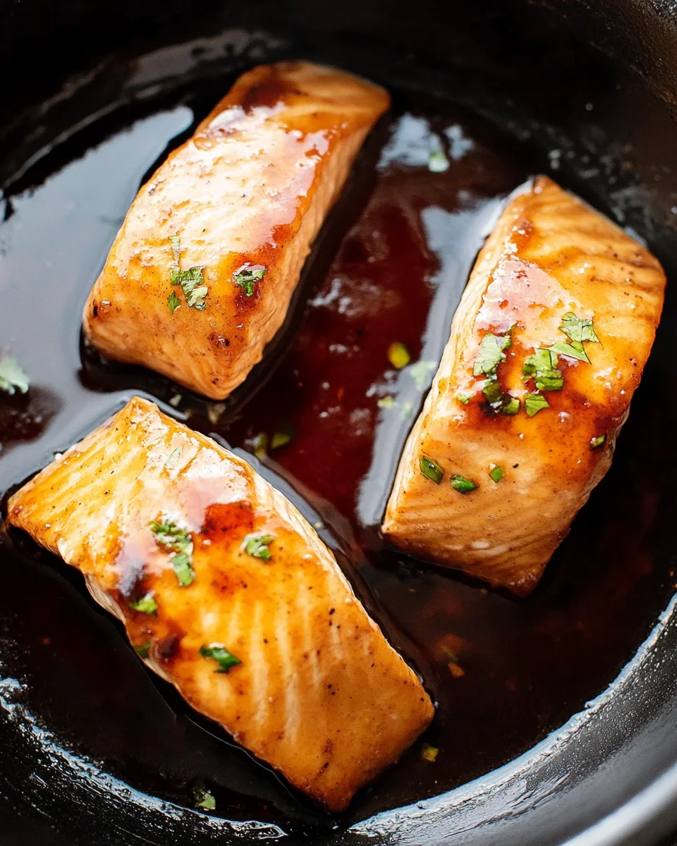Brown Sugar Glazed Salmon