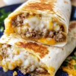 Cheesy Double Beef Burrito