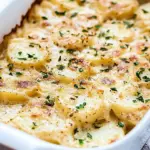 Cheesy Garlic Scalloped Potatoes