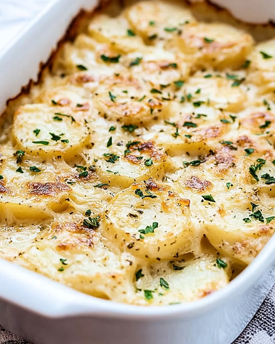 Cheesy Garlic Scalloped Potatoes 22 Cheesy Garlic Scalloped Potatoes
