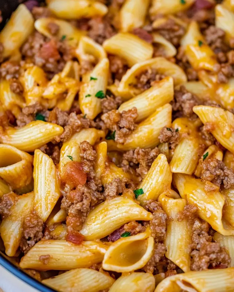 Cheesy Taco Pasta