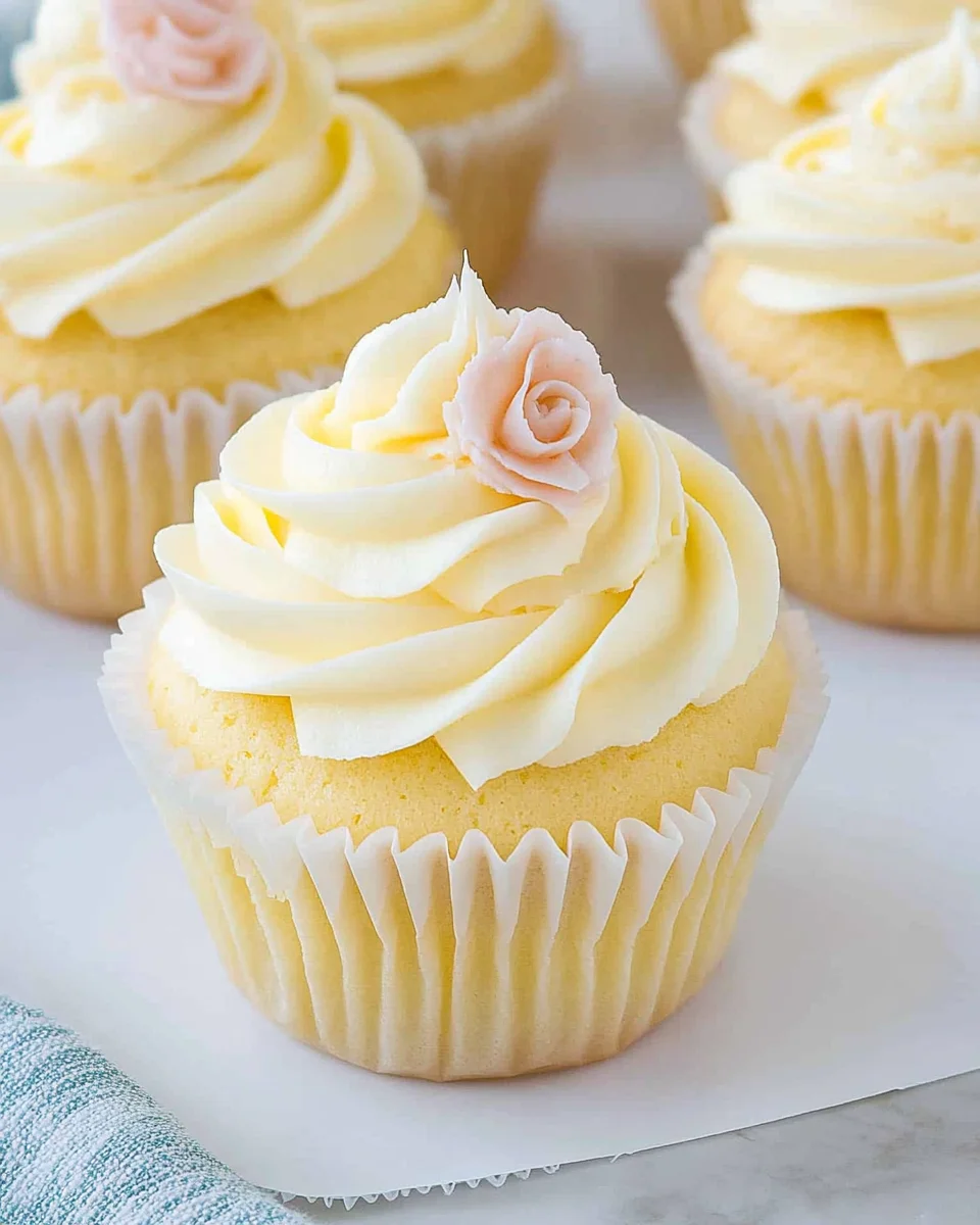Classic Vanilla Cupcakes