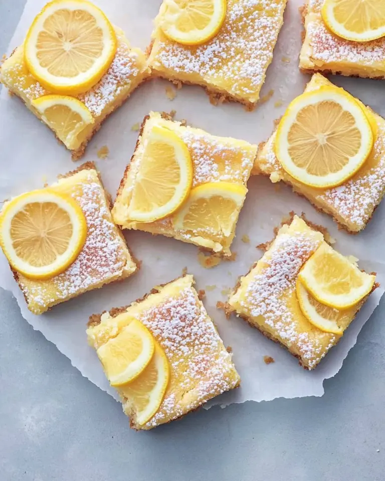 Cream Cheese Lemon Bars