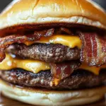 Crispy Bacon Burgers Crispy Bacon Burgers
