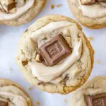 Crumbl Snickers Peanut Butter Cookies Crumbl Snickers Peanut Butter Cookies